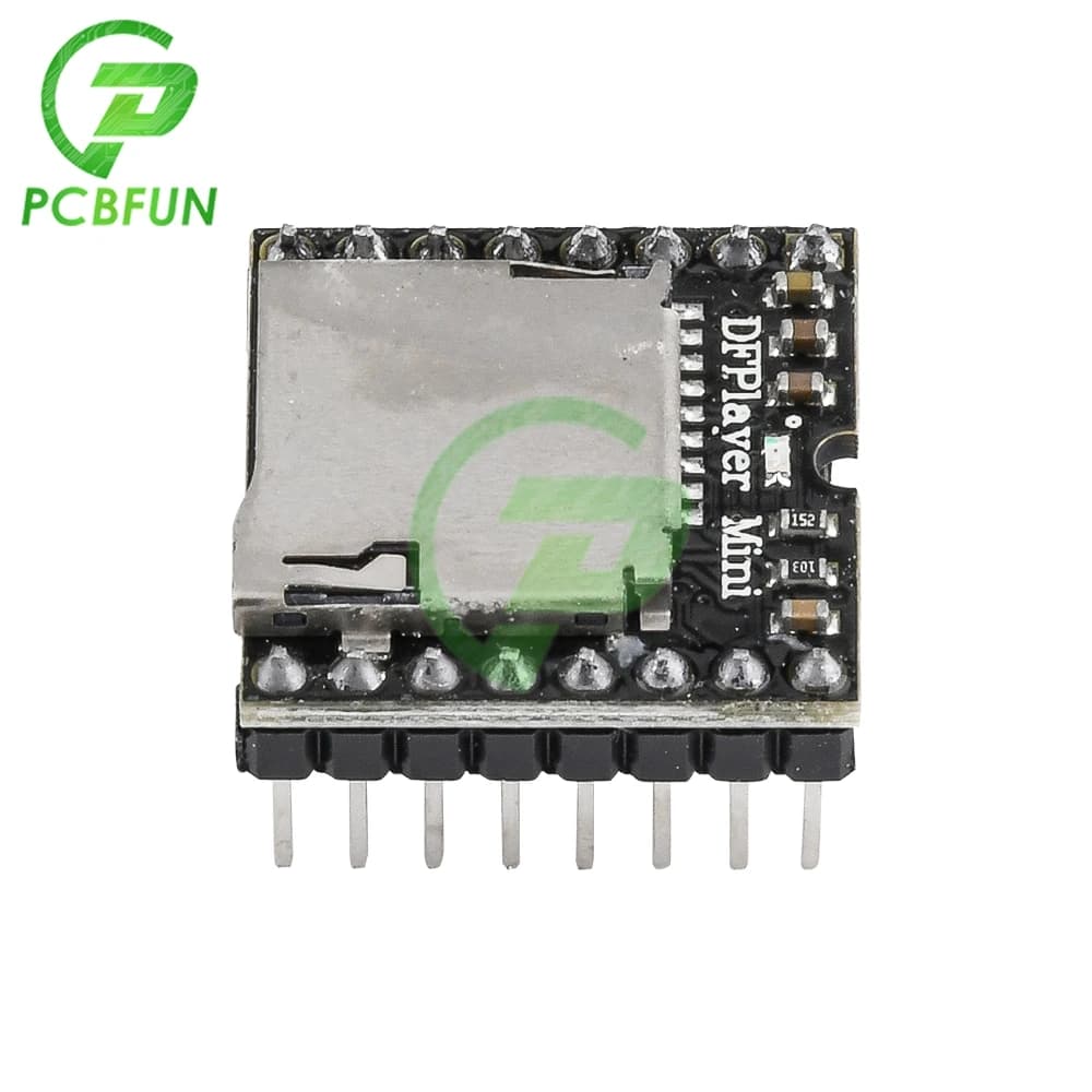 Mini MP3 player module wholesale TF Card U Disk Mini MP3 player Audio card Voice module for Arduino DF plays for FAT16 FAT32