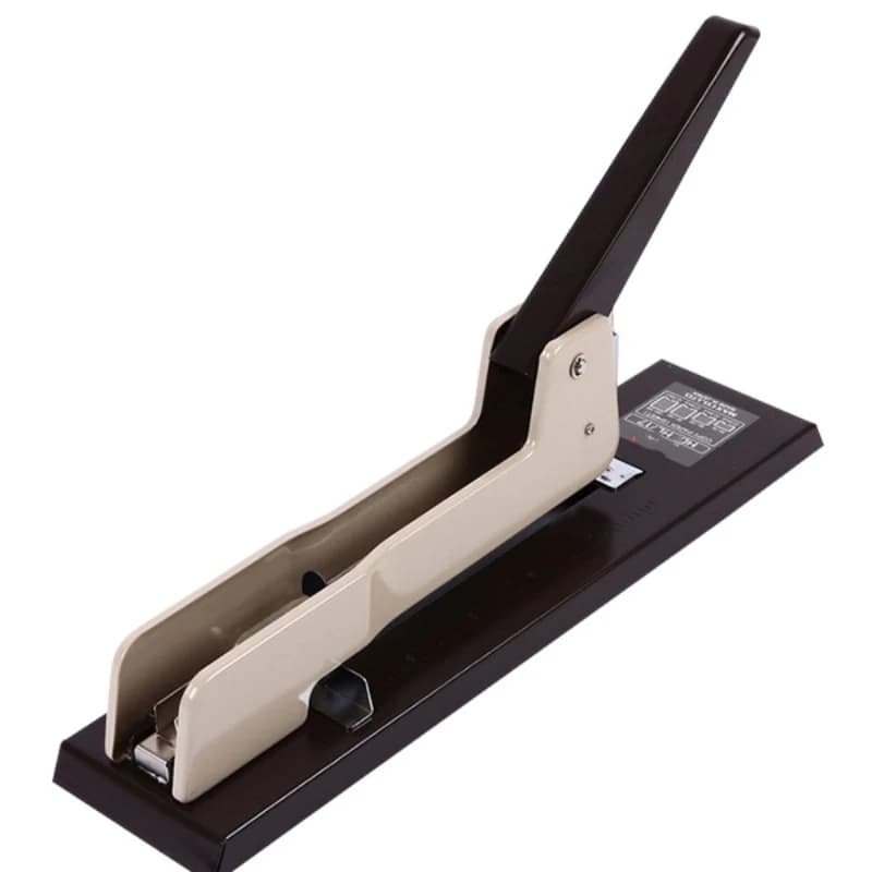 Cucitrice resistente HD-12L/17 per 30 ~ 160 pagine Cucitrice grande a braccio lungo per piccole forniture per ufficio portatili a risparmio energetico