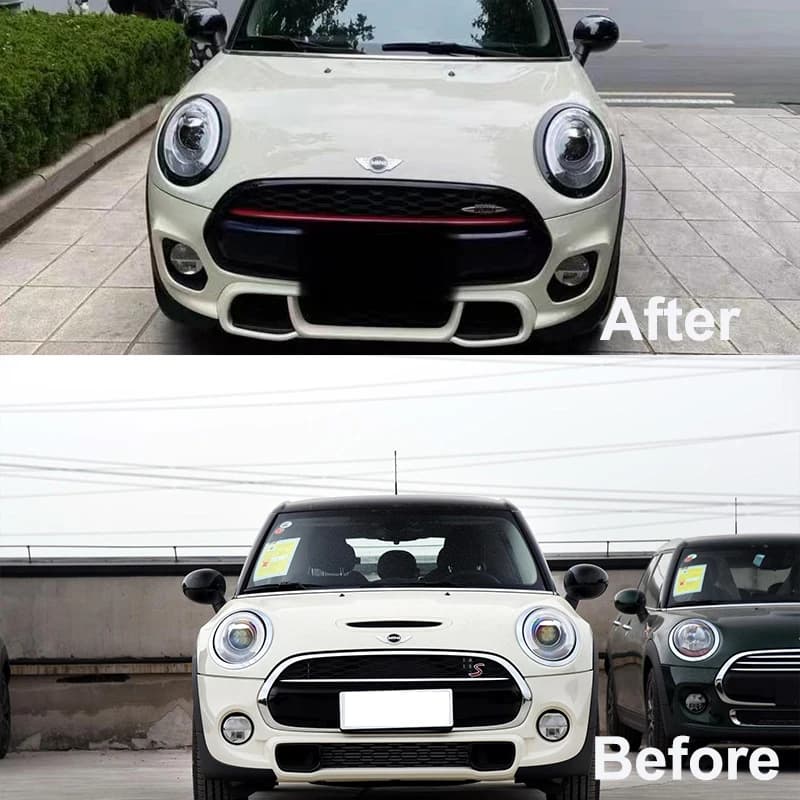 Auto Faro Testa Coda Lampade Posteriori Telaio Luce Trim Anello Coperture Adesivo Per Mini Cooper One JCW F55 F56 F57 Accessori Per Lo Styling