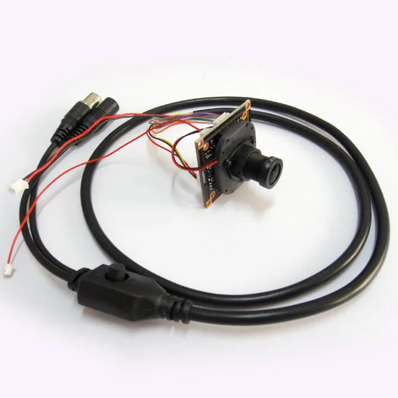 HD 1080P 1/2.9 "IMX323 + NVP2441 Starlight modulo telecamera per scheda CCTV a bassa illuminazione PCB AHD con cavo ircut con obiettivo da 3mp