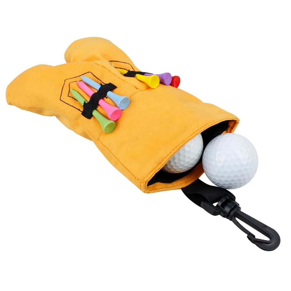 Accessori per forniture di borse di stoccaggio in fibra con custodia per palline da golf piccola portatile