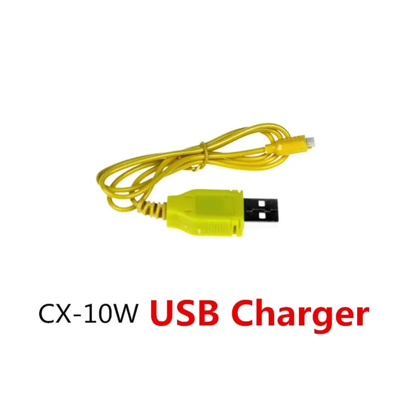 Cheerson CX10 Cavo di ricarica USB per Mini RC Drone Quadcopter CX-10 CX-11CX-12 S107 S107G Lipo Batteria di ricarica Unite
