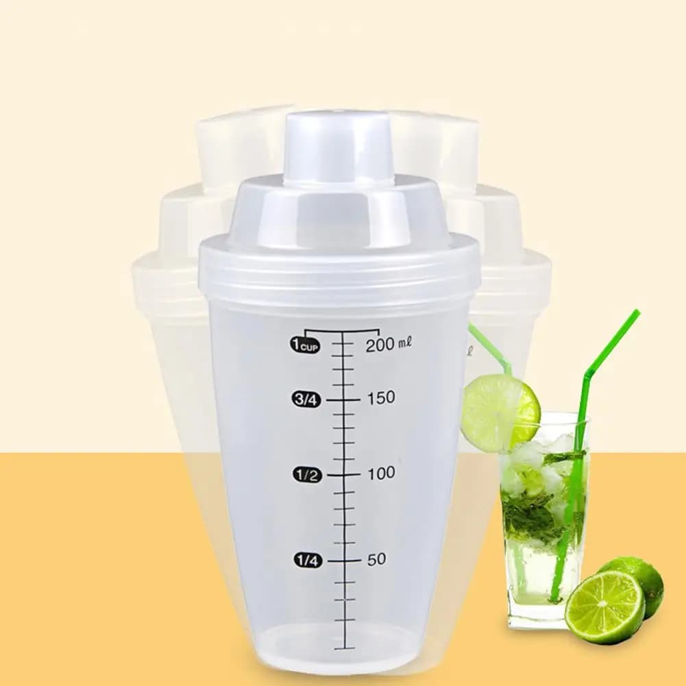 20ml Shake Cup Protein Powder Milk Tea Cup with scale Shake Cup exercise Fitness Cup wine glass for domestic use