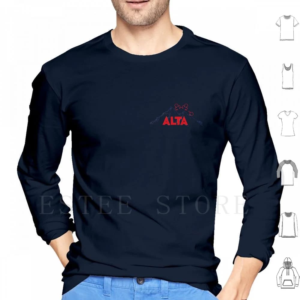 Alta Ski Resort In Felpe con cappuccio a maniche lunghe Bellissimi cappelli da parete Cultura pop Cool Vail Colorado Aspen Breckenridge