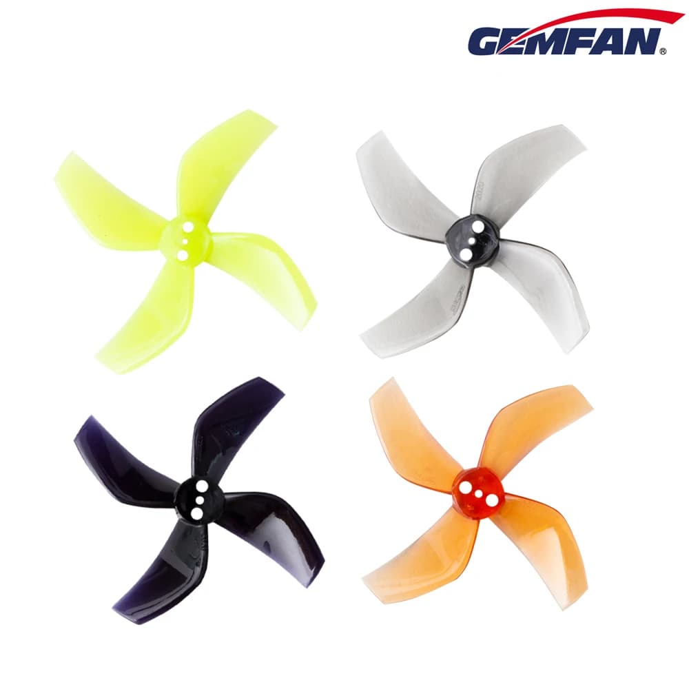 4 paia 8 pezzi GEMFAN D51 2020 2x2x4 2 pollici 50.3mm 4 pale PC elica 1.5mm per RC FPV Racing Freestyle Tinywhoop BETA85X Drone