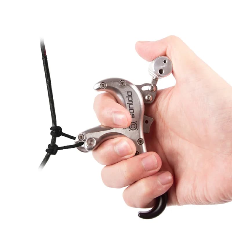Sanlida Archery X10 Compound Bow Thumb Release Trigger accessori per finitura CNC regolabili tiro con l'arco bersaglio