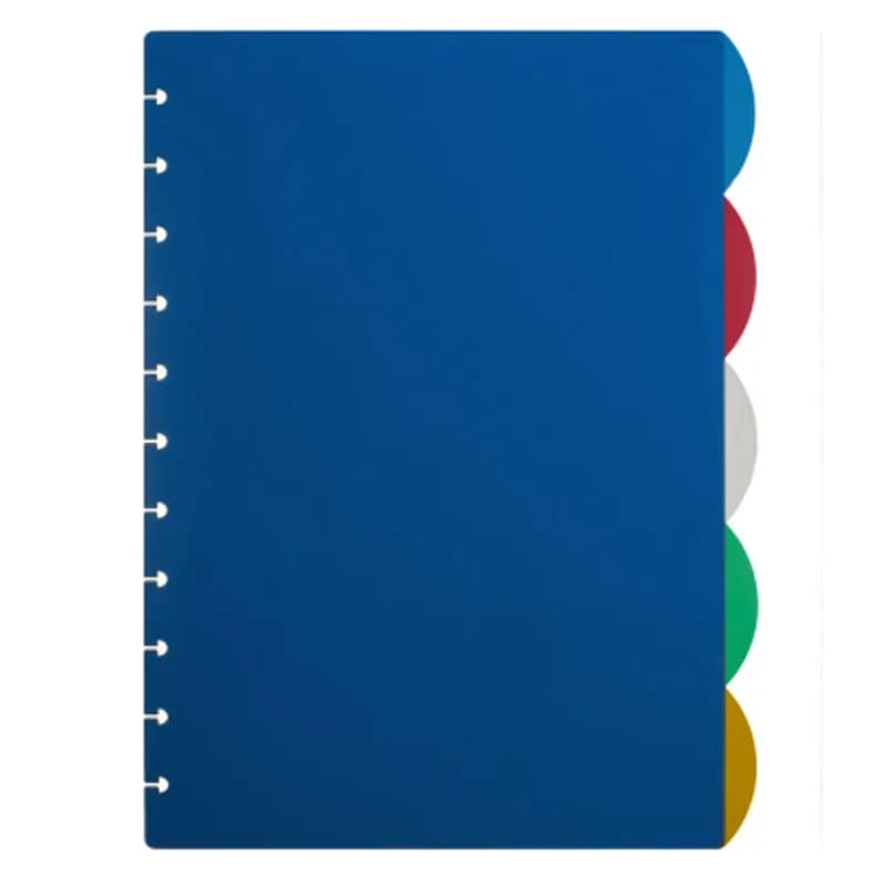 A4 A5 B6 B5 Colorato Indice Planner Divisori con Funghi Fori Ufficiale Divisori per Leganti Discbound Notebook Accessori