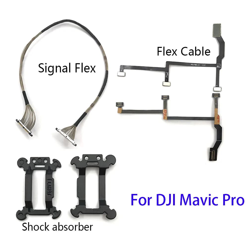 Per DJI Mavic 2 2S Cavo di segnale Flex Loop Per DJI Mavic Pro Flessibile Giunto cardanico Nastro di riparazione Cavo piatto PCB Flex Parti di riparazione