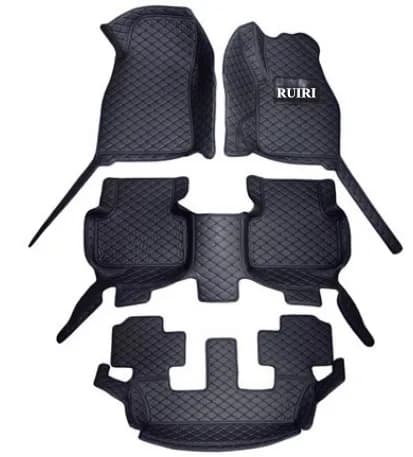 Tappetini speciali personalizzati per auto per guida a destra Mercedes Benz GL 350 400 450 500 X164 2011-2006 Tappeti impermeabili a 7 posti