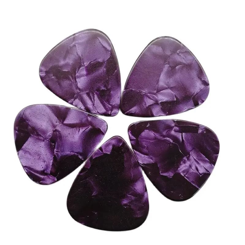 Blank Pearloid Purple Guitar Picks, Guitar Plectrum, Purple Pearl Color, Best Selling, 100Pcs Lot