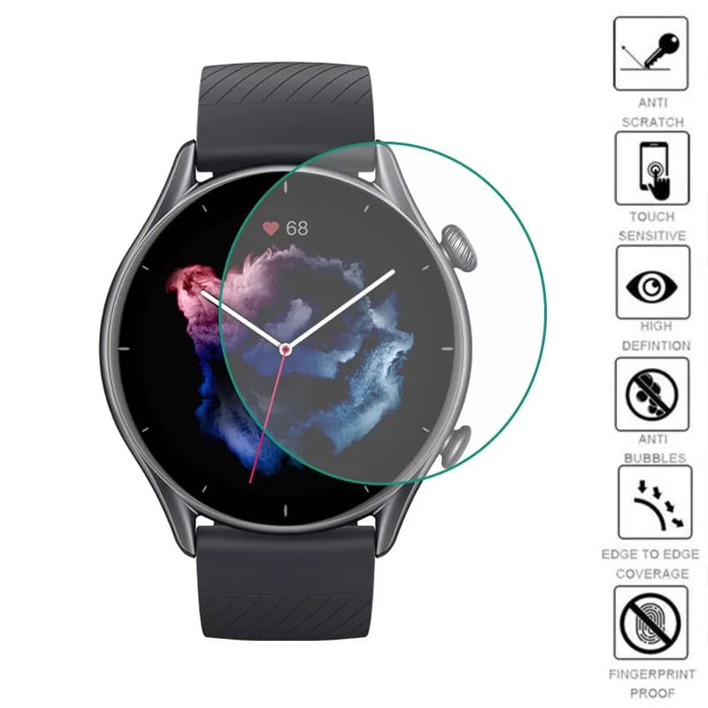 5 pz TPU pellicola protettiva morbida copertura completa per Amazfit GTR 3/3pro/2/2e GTR3 Pro GTR2 GTR2e orologio LCD protezione dello schermo accessori