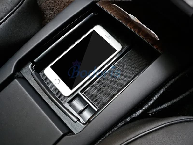 Per Tesla Modello X S 2016 2017 2018 Car Organizer Bracciolo Centrale Storage Box Portaoggetti Console Vassoio Car Styling Accessori
