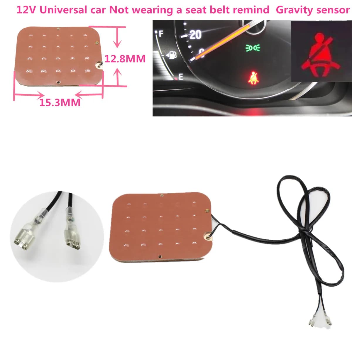 Car Seat Sensor Seat Switches Seat Occupation Safety Belt micro pressure switches Spare belt parts for car seat chair mattess