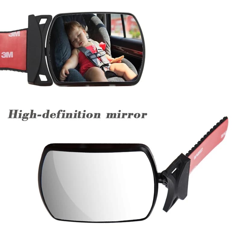 1 pz mini seggiolino posteriore per auto di sicurezza specchietto retrovisore per bambini specchio convesso posteriore per bambini regolabile per auto specchietto retrovisore per bambini