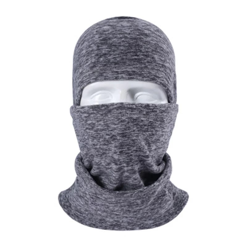 Sci all'aperto Passamontagna in pile termico Cappello con cappuccio Scaldacollo Sport invernali Maschera Donna Uomo Casco da bici Berretti Berretto mascherato