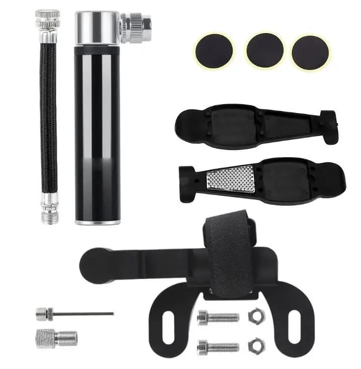 Set di pompe per pneumatici per bici Mini pompa per bicicletta Inbike Pompa ad aria manuale per ciclismo per gonfiatore per pneumatici giocattolo a sfera per bici Pompe per bici da montagna