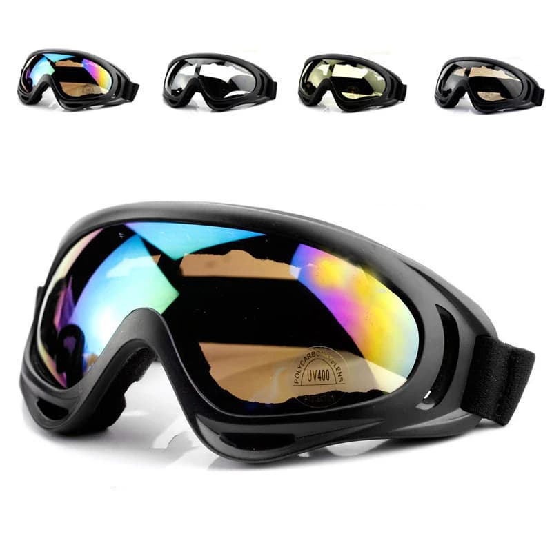 Occhiali per parabrezza da moto occhiali antipolvere antipolvere occhiali da sci da equitazione all'aperto occhiali da uomo occhiali protettivi da donna