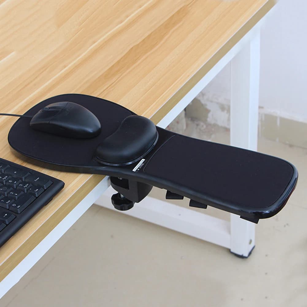 Nuovo arrivo computer mouse gomito bracciolo supporto sedia scrivania bracciolo home office tappetino per mouse da polso