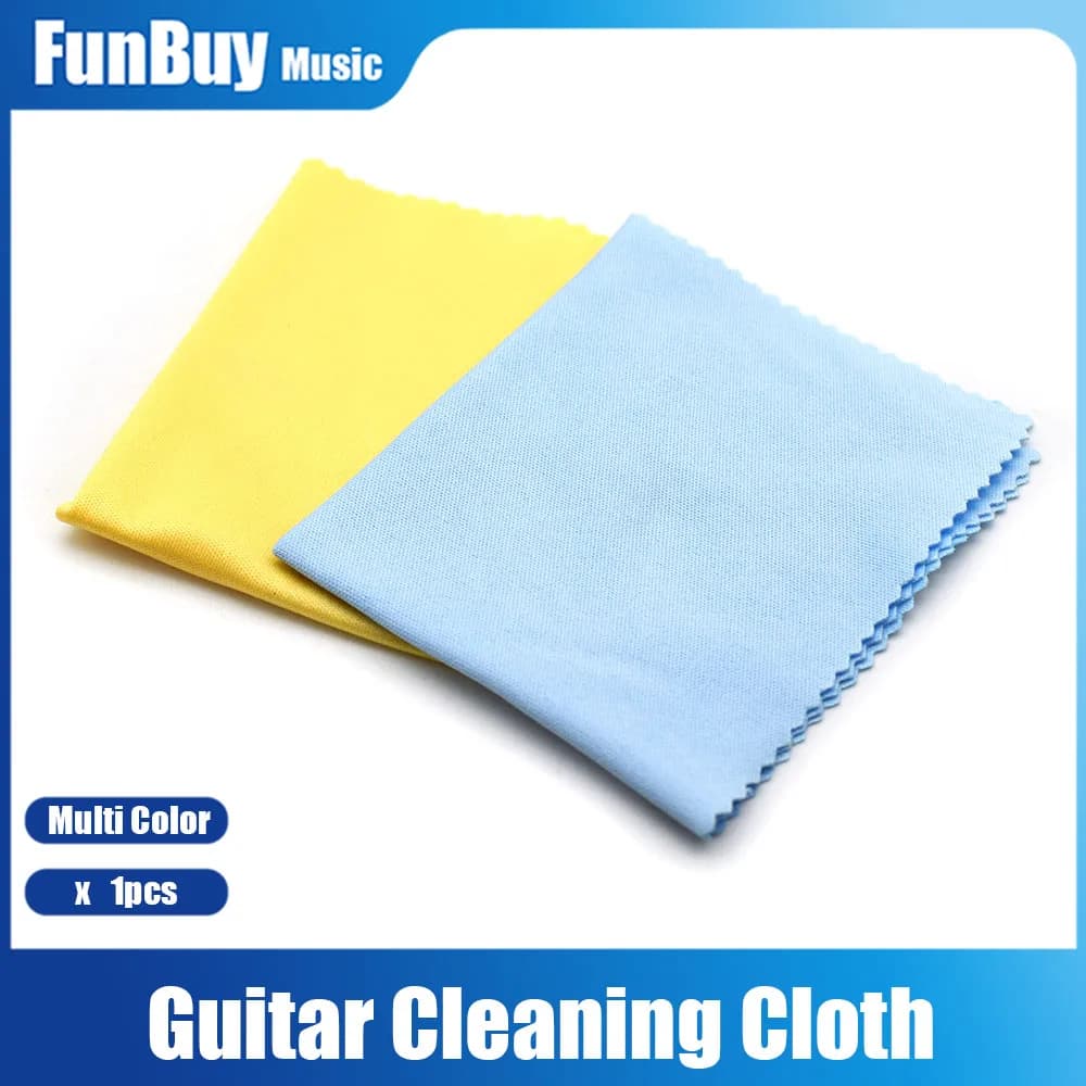 Panno per la pulizia della chitarra in microfibra strumento musicale detergente per panno per chitarra violino Ukulele clarinetto tromba sassofono