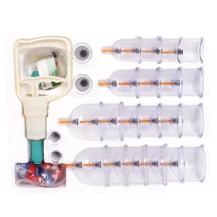 cupping massage health massage gun 24pcs Vacuum Cupping Massage Set Body Magnet Therapy Thickening Aspirating