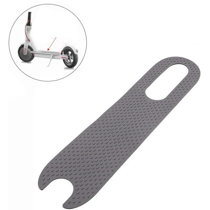 Tappetino per pedali in gomma per scooter elettrico per Xiaomi M3651S Accessori per skateboard elettrico Tappetino per pedana Parte tappetino antiscivolo