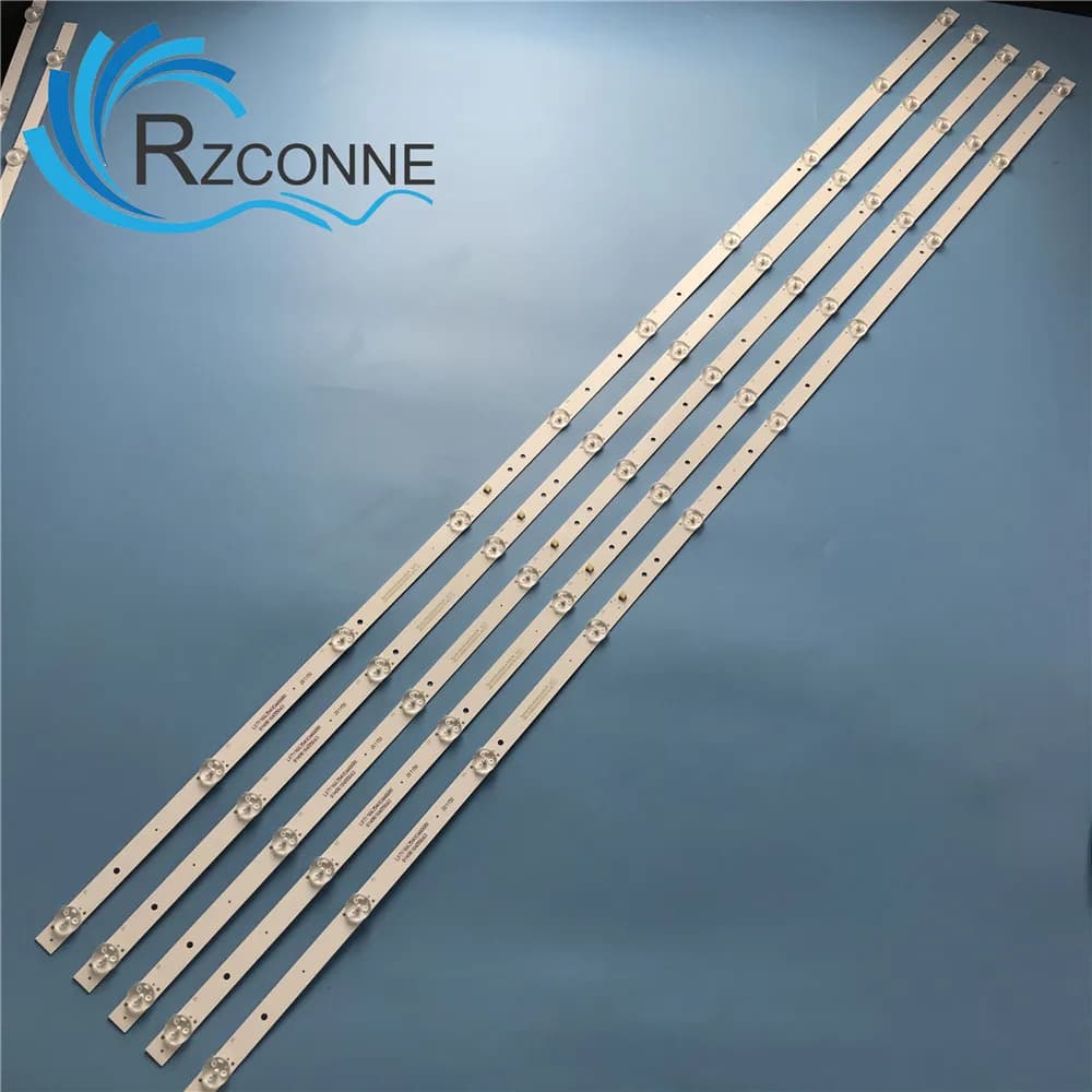 Striscia LED retroilluminazione 10 lampada per ZX55ZC332M10A0V2-K600 JL.D550A1330-114ES-M K55EMC3030T0510R64K K55EMC3030T0510R64K