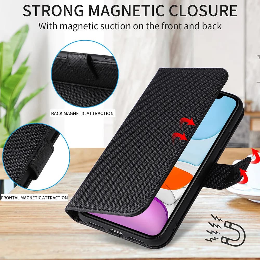 Custodia in pelle Proteggi la copertura per Cubot Max 5 Flip Stand Cover per Cubot Max5 Portafoglio Porta carte Phone Coque