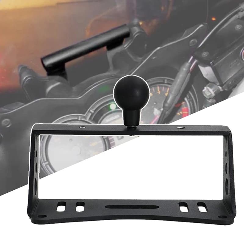 Supporto dell'adattatore della staffa del supporto di navigazione dello Smart Phone di GPS del motociclo adatto per SUZUKI DL650 v-strom 650 DL1000 V-strom1000 2004-2011