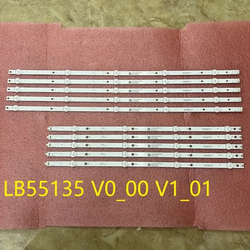 Barra di retroilluminazione a LED Per TV 55UN68006LA 55UN70006LA LB-DM3030-GJD3X3555X9GB00-S NS-55DF710NA19 LB55135 lbm550m0501-PJ-4(L) PK-4(R)