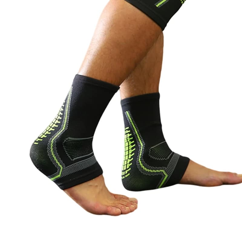 1 paio di tutore di supporto per tendine d'Achille, calzino per fascite plantare, manica di compressione della caviglia per corsa, tendinite, sollievo dai piedi piatti