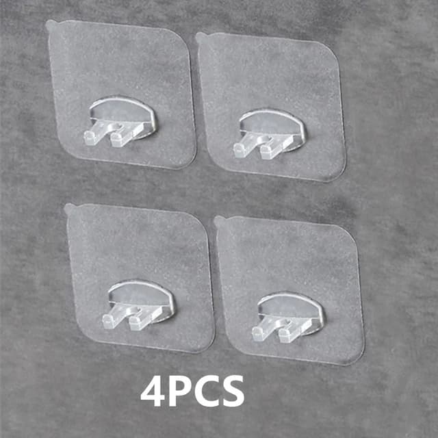 Portaspazzolino rimovibile da 4 pezzi supporto da viaggio trasparente organizzatore per rasoio da toilette porta spazzolino da denti per bambini gadget da bagno