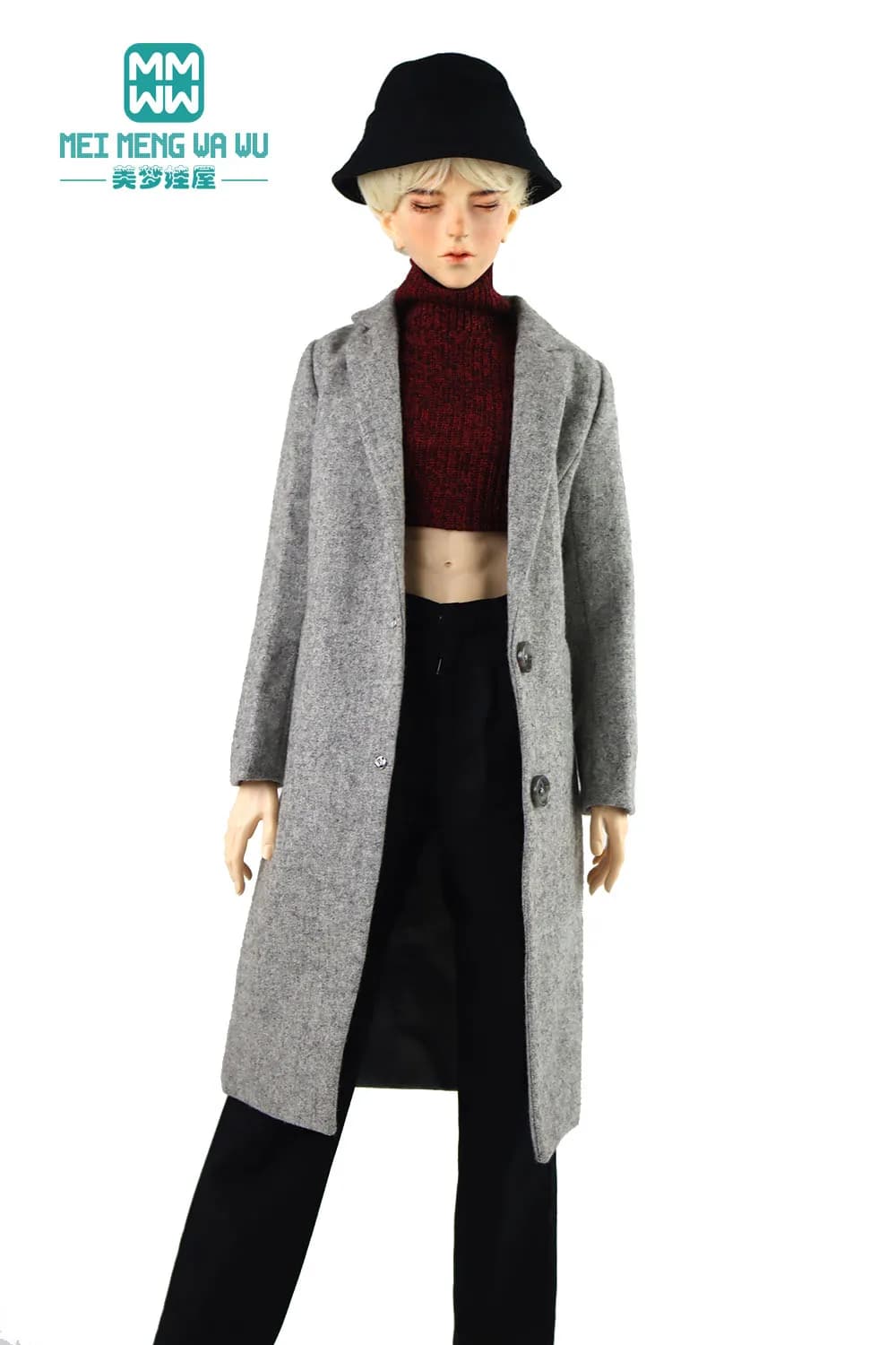 I vestiti per bambole BJD si adattano a 68-70 cm DK SD17 POPO68 BJD zio moda Cappotto di lana, jeans, pantaloni casual