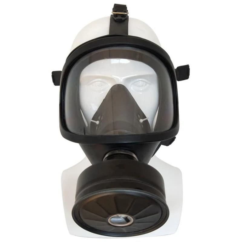 Maschera antigas chimica Contaminazione chimica biologica e radioattiva Maschera integrale autoadescante Maschera antigas classica