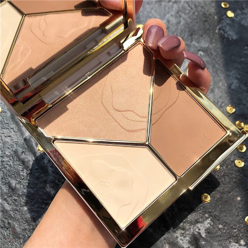 NUOVO evidenziatore abbronzante 3D per trucco viso stick crema texture contorno iluminador trucco evidenziatore bronzer