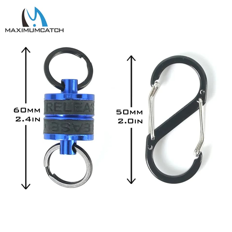 Maximumcatch DE099 Cattura e rilascio della rete magnetica con accessorio da pesca con cordino resistente