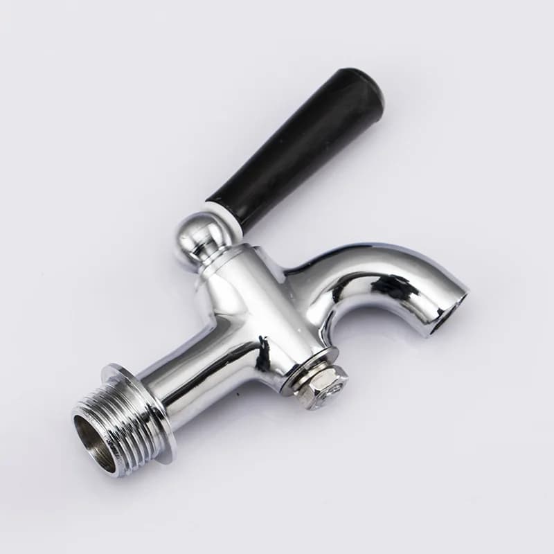 1pc High Quality Brass Chrome Finished Faucet Insulation Bucket Rubinetto Teacup Open Electric Teapot Water Tap