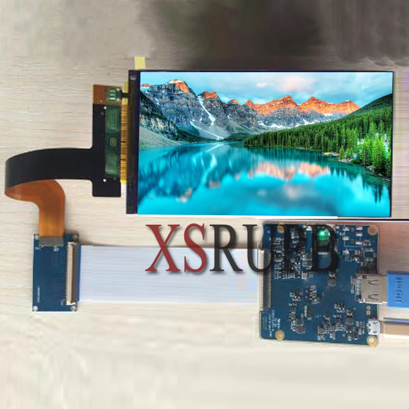 • IPS 2k LCD module 5.5 inch 2560*1440 LCD display from HDMI to MIPI card for 3d VR LCD WANHAO D7 printer projector