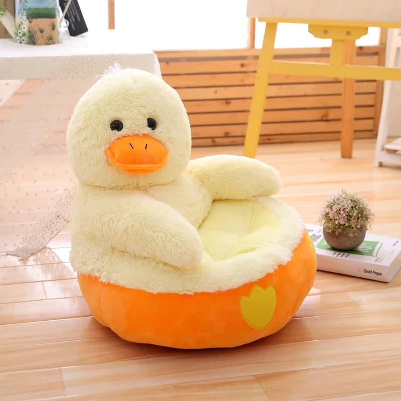 Large Lovely Cartoon Kids Sofa Chair Unicorn Plush Toy Seat Baby Nest Sleeping Bed Cushion Teddy Bear Panda Home Decor