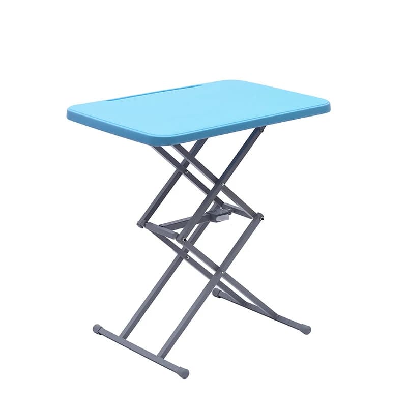 Scrivania portatile in piedi Stand Up Desk Riser, scrivania pieghevole per ufficio domestico regolabile in altezza 40 cm-70 cm per laptop Escritorio esterno