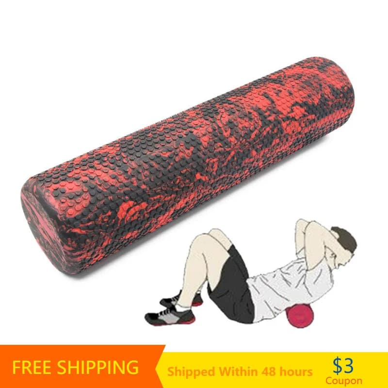 YECOKISO 60/45/30cm Yoga Column Yoga Block Pilates Eva Foam Roller Massage Muscle Fitness Gym Pilates Sports