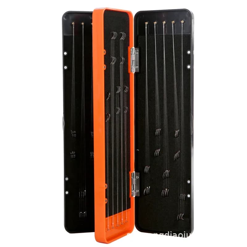 32/37/45/55cm 3 layers carp fishing equipment fishing gear Zig Chod hard box for hair Rig for Herabuna Fishing Line Hook B457