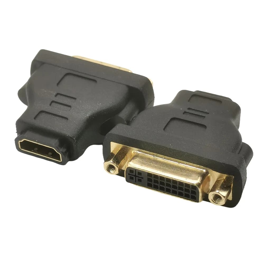 HDMI-compatible ADAPTER DVI TO HDTV ADAPTOR DVI-I 24+5 FEMALE TO FEMALE