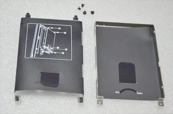Nuovo accessorio per Laptop 2.5 supporto per staffa per disco rigido supporto per vassoio per HP ProBook 640 645 650 655 G1 HDD Caddy con viti