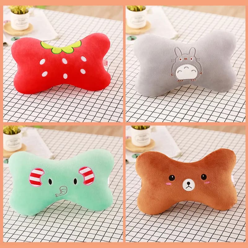 Cuscino per il collo dell'auto cartone animato cuscino da viaggio per animali carini cuscino per seggiolino Auto di sicurezza supporto per il collo poggiatesta accessori per interni Auto