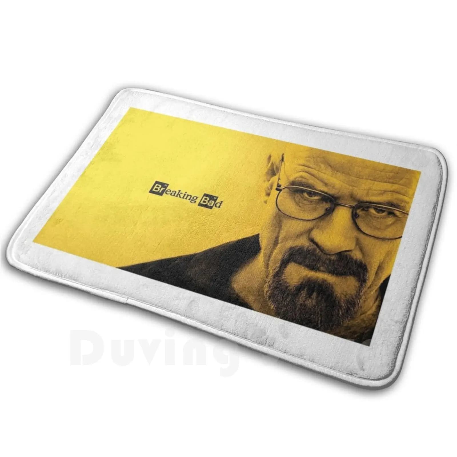Classico tappeto giallo tappeto tappeto cuscino morbido antiscivolo Walter White Bad Breaking Heisenberg Tv Show divertente Jesse Meth