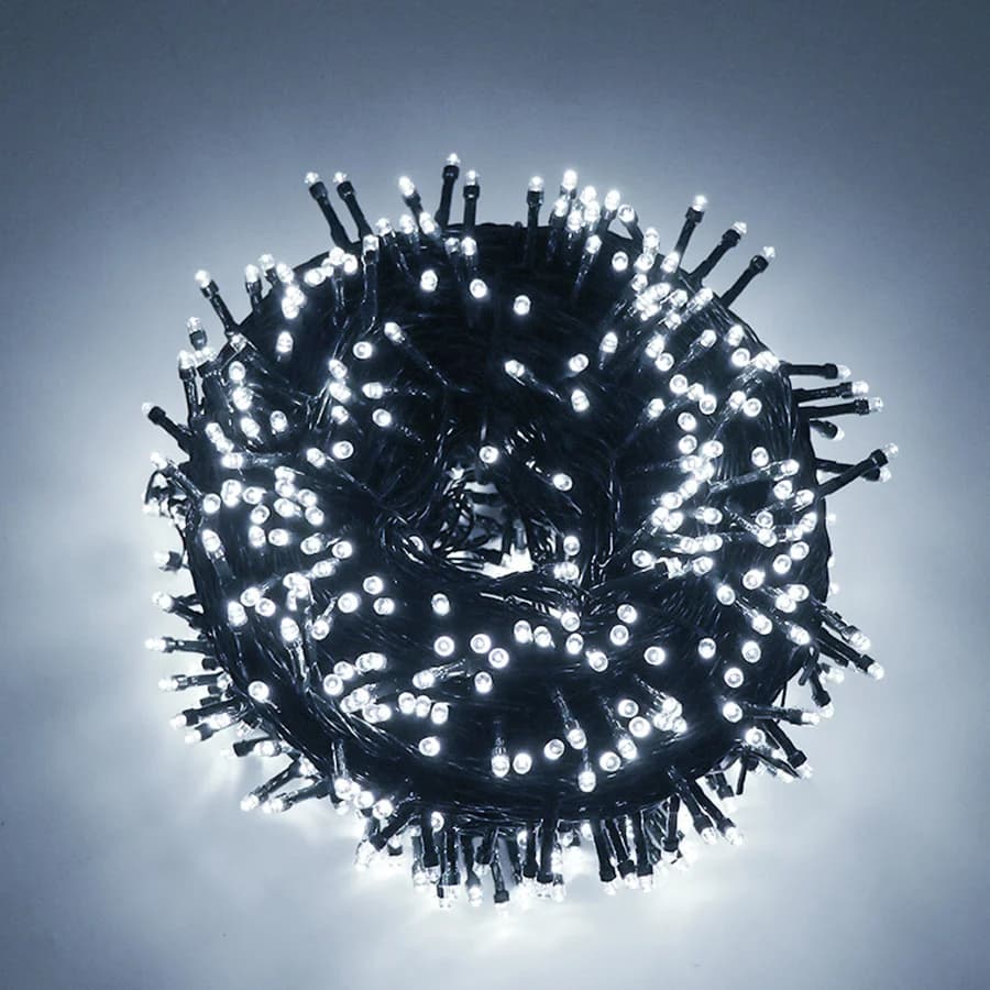 Luci della stringa del LED impermeabili all'aperto 10M 20M 30M 50M 24V Luci del giardino leggiadramente Ghirlanda per la decorazione di nozze della festa dell'albero di Natale