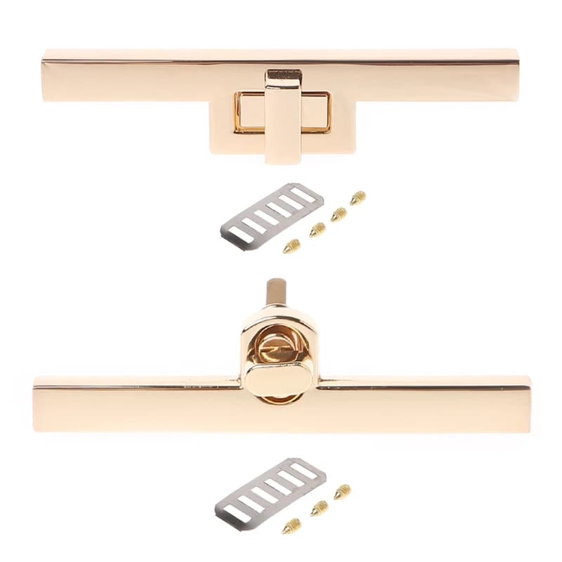 Nuova chiusura a scatto in metallo blocca Twist Lock per Hardware borsa borsa fai da te borsa artigianale