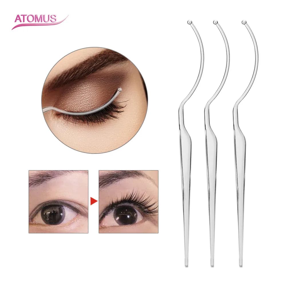 3 pcs/Lot Eyelashes Extension Applications Natural Fin Eyelash Display Strip Support Mascara Applicator Makeup Tool