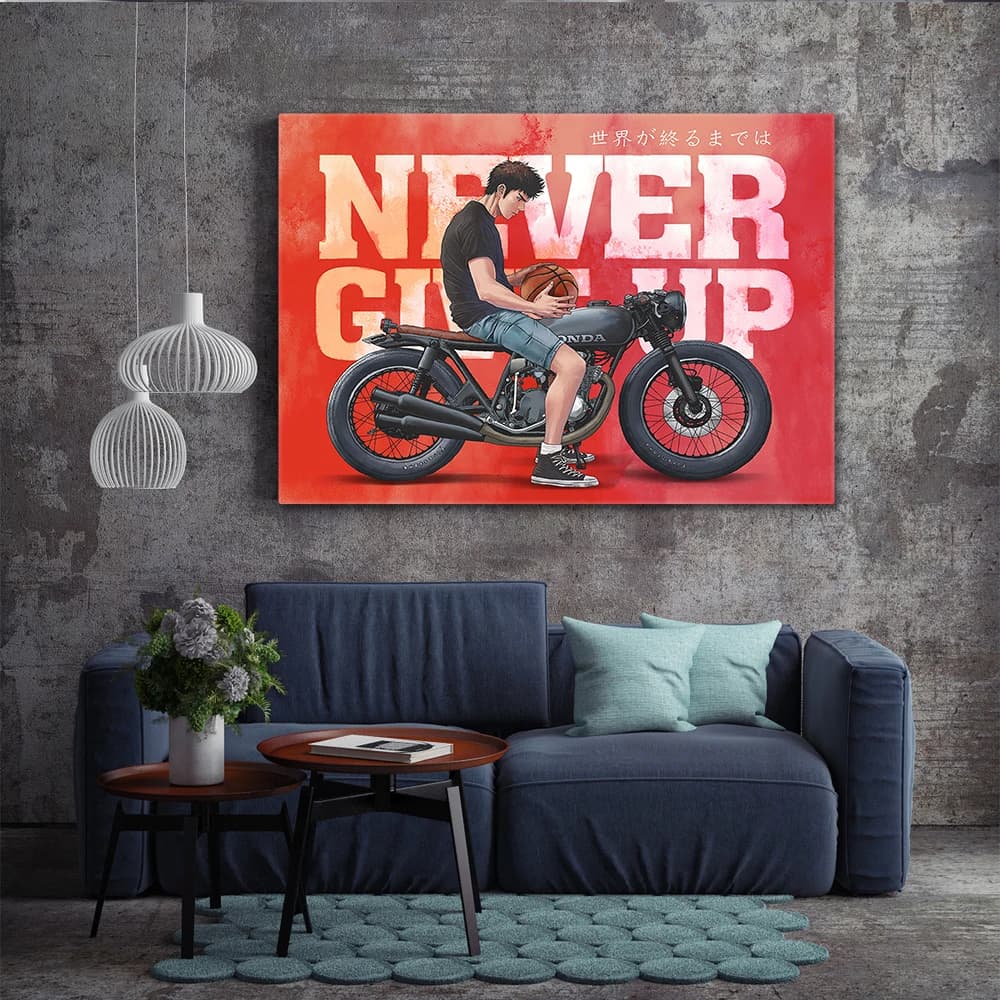 HD Anime Wall Art Poster Nordic Image Basket Canvas Akagi Takenori Home Decoration Without Framed Painting