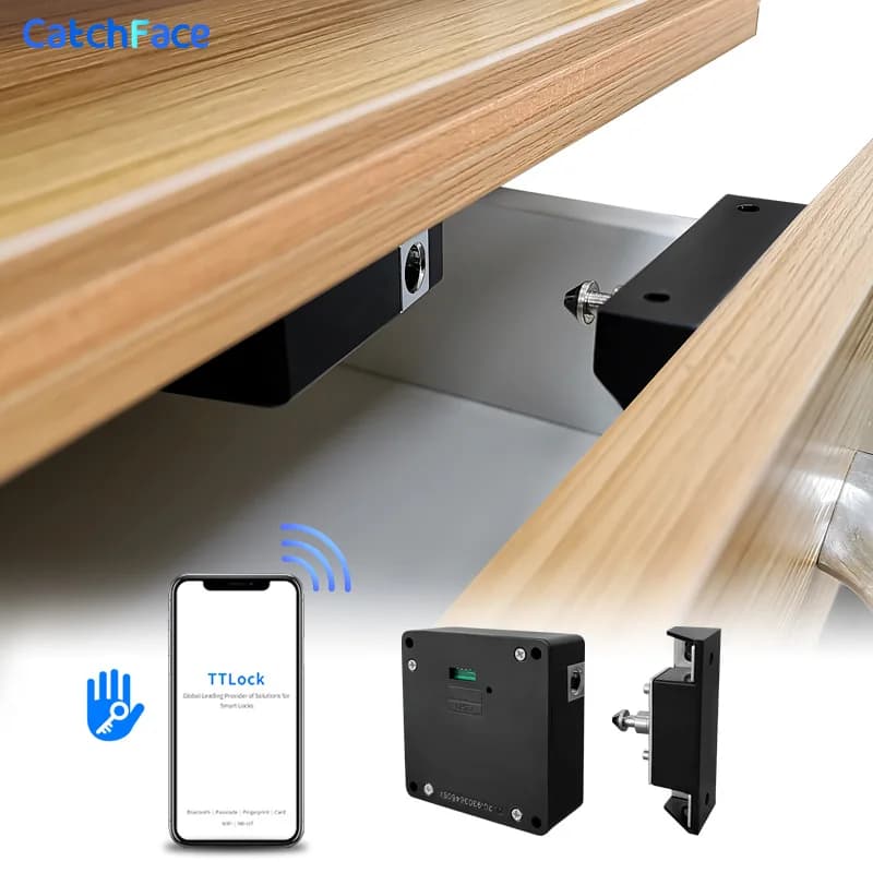 Nascosta RFID Locker Invisibile RFID Gabinetto con TTlock APP Bluetooth Serratura Della Porta, Digitale Smart Cabinet Blocco Serratura Armadio Privato